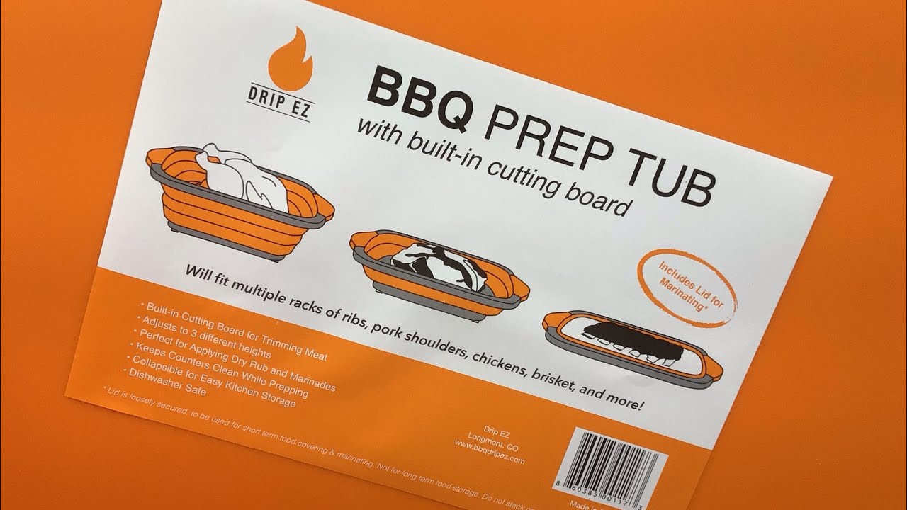 Drip EZ BBQ Prep Tub XL The Pellet Guy